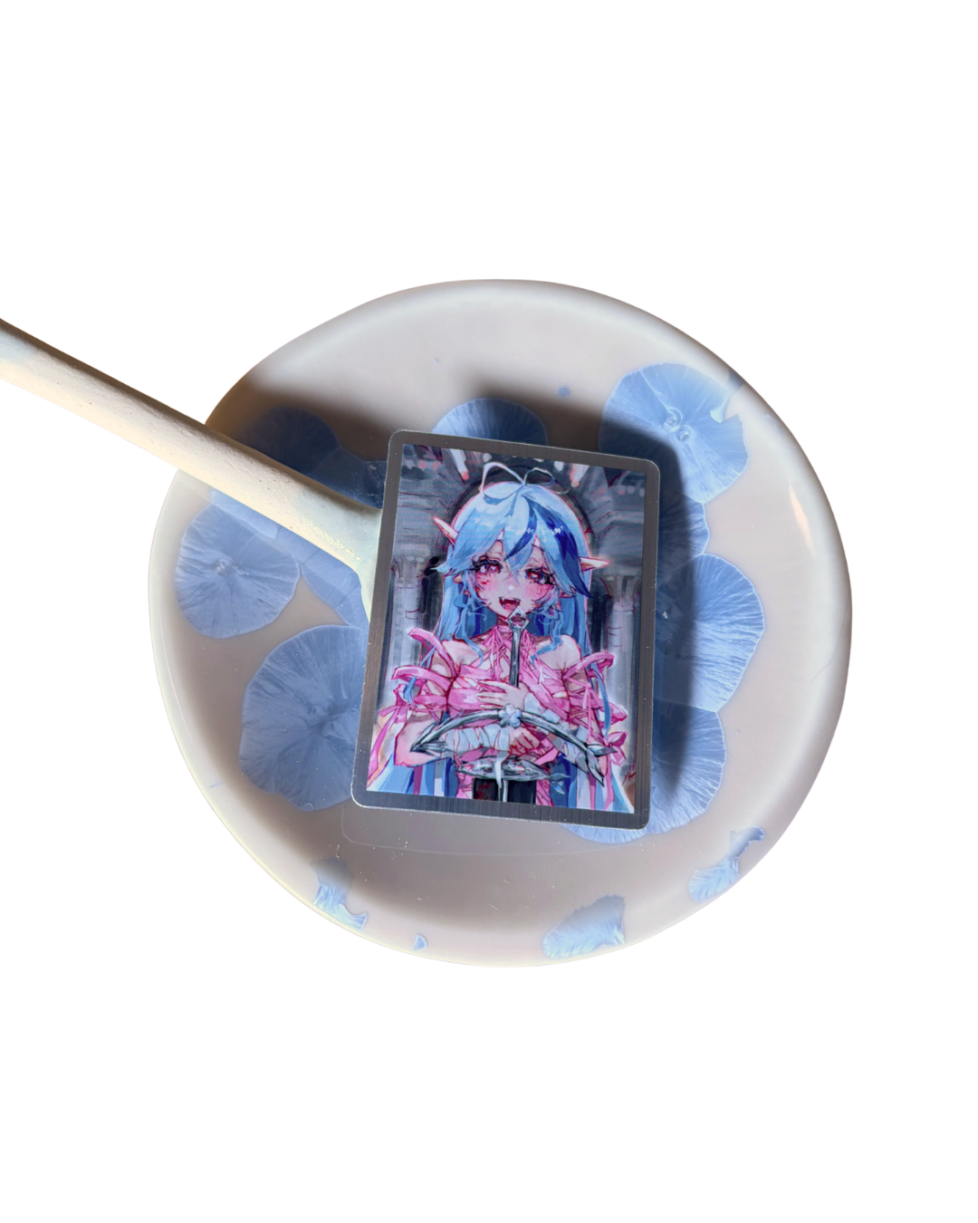 ribbon armor silver sticker
