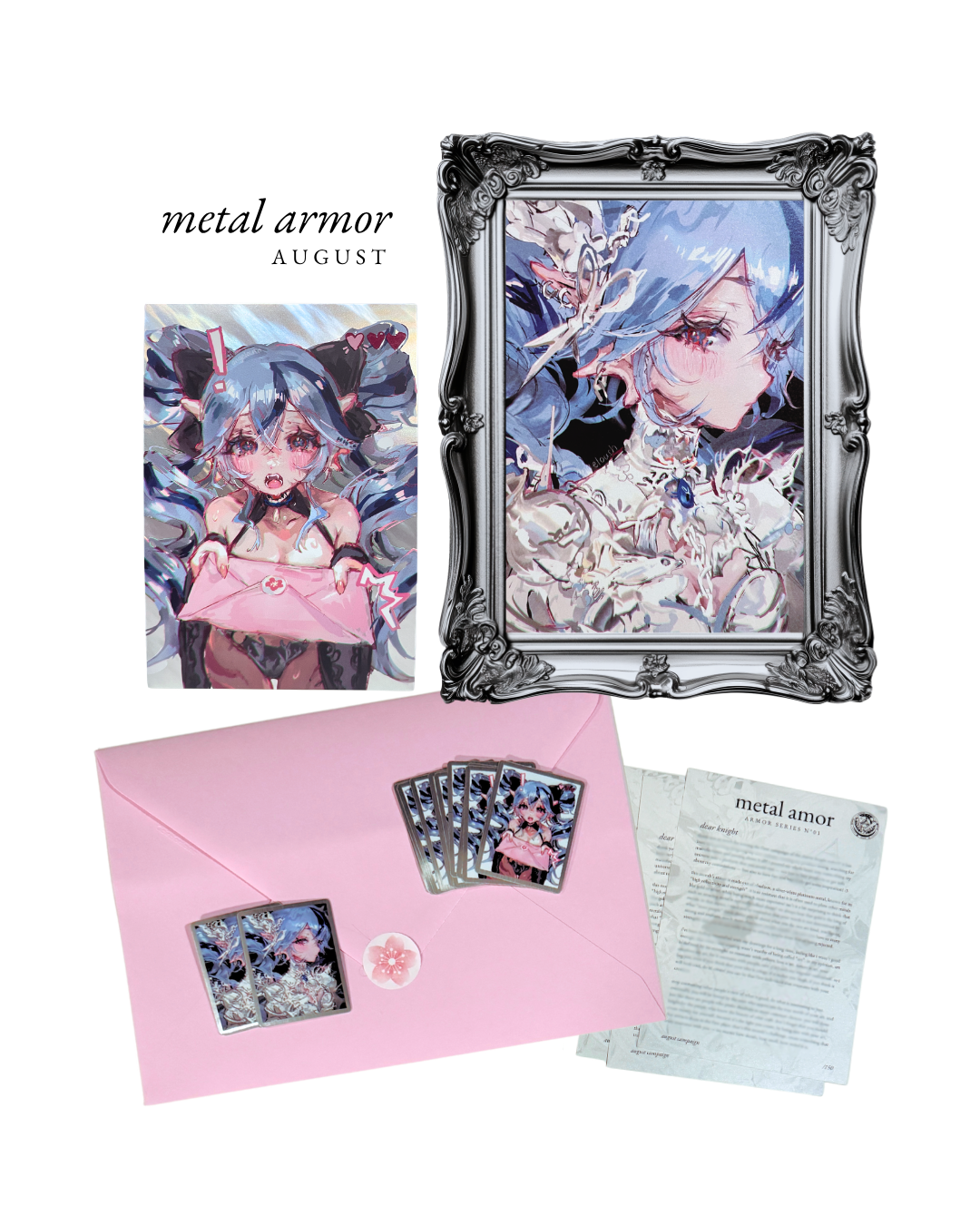 metal armor set (shartie knight order august campaign)