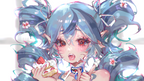 strawberry shortcake silver sticker