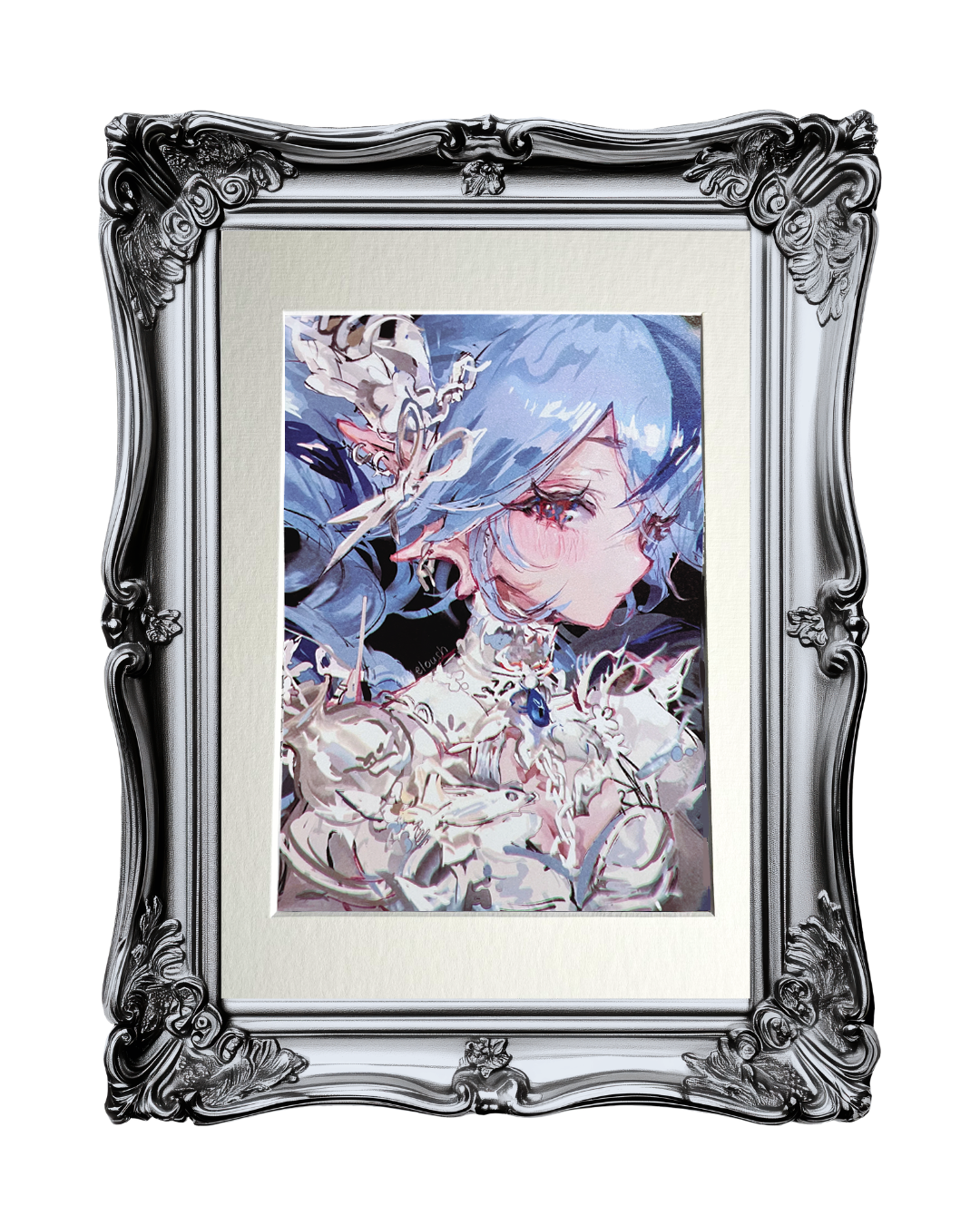 metal armor hand-signed & numbered A5 print