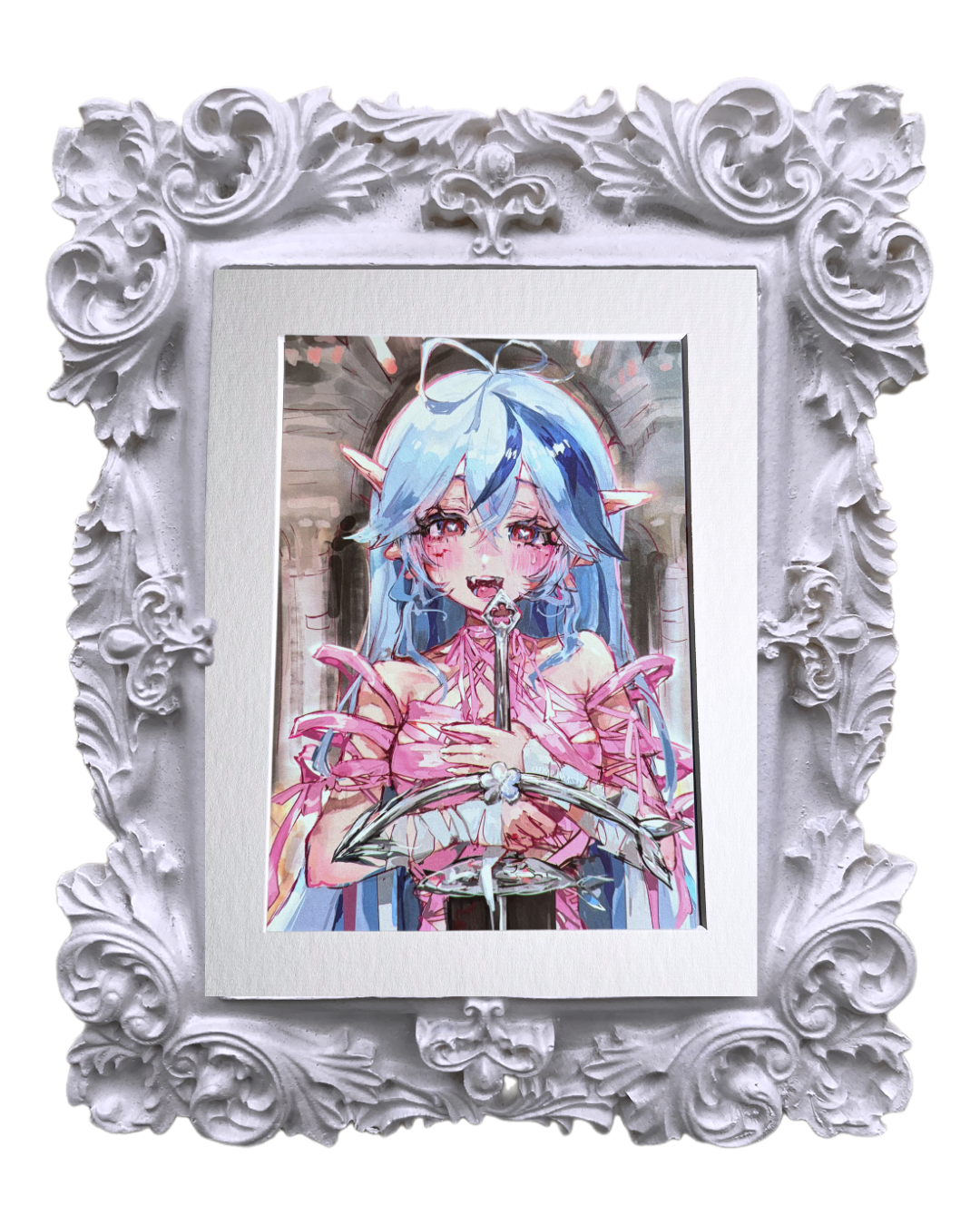 ribbon armor hand-signed & numbered A5 print