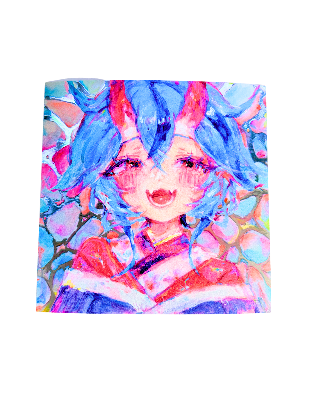 myths and monsters holographic + UV large stickers