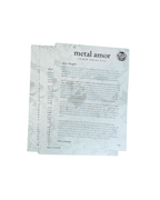 metal armor hand-signed & numbered A5 print