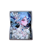 metal armor silver sticker