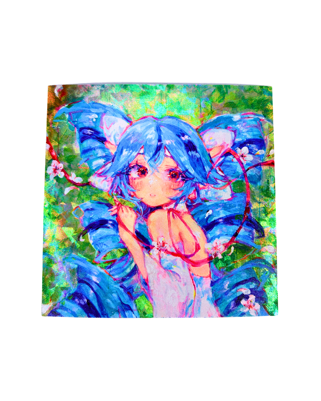 myths and monsters holographic + UV large stickers